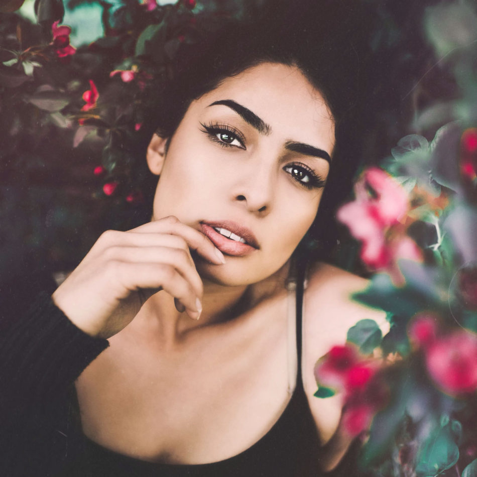 Woman in a Flowers